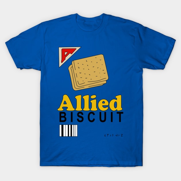 Simpsons - Allied Biscuit T-Shirt by NutsnGum